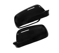 Side View Mirror Cover Replacement for VW For Golf MK4 Gloss Black Wing Door Side Mirror Cover Caps Left+Right
