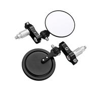 Side view mirror For CRM250R CRF250L CRF250M CRF1000L CRF 250L 250M 7/8" 22mm Motorcycle Mirrors Handle Bar End Rearview(Black)