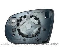 Side View Mirror Glass Jeep Cherokee From 2014 Left Heated
