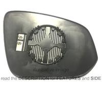 Side View Mirror Glass Toyota Rav 4 2013-2015 Right Heated