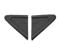 Side View Mirror Triangle Trim Premium Durable Exterior Mirror Molding Flag Applique Panel For 2019 2021 Left Right Rearview Mirror 2PCS