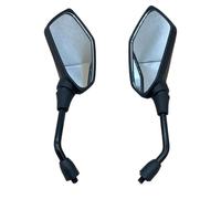 Side View Mirrors 1 Pair Universial 8/10 Mm 22 Mm Motorcycle HandleBar Mirror Rearview Mirrors Back Side Convex Mirror Replacement Parts(8mm)