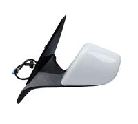 Side-view mirrors 13 Wires Door Side Mirror Assembly For Tesla For Model Y 2020-2024 No Anti Glare Eyepiece(1pc left White)