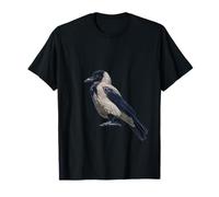 Side View Of A Magnificent Hooded Crow T-Shirt