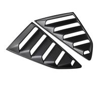 Side Window Cover Trim Spoiler For Chevy For Camaro 2016 2017 2018 2019 2020 2021 2022 2 Pcs Set Rear Quarter Window Louvers Sun Shade Spoiler Panel(Matte black)
