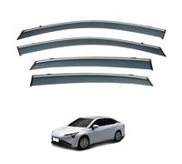 Side Window Deflectors for Aion ES MK1 2021-2025, Wind Deflectors Rain Guards Shatterproof Sun Visor Shield for Weather Protection