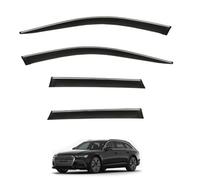 Side Window Deflectors for Audi A6 Avant Wagon MK5-C8 2020-2024, Wind Deflectors Rain Guards Shatterproof Sun Visor Shield for Weather Protection