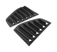 Side Window Louver Cover for Golf 5 MK5 2003-2008 Rear Quarter Blinds Shield Exterior Styling Accessory ABS(Carbon Fiber)