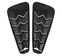Side Window Louvers Compatible For Ford Mustang 2005-2014 Matte Black ABS Window Visor Cover Sun Rain Shade Vent（2PCS）