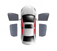 Side Window SunShade Magnetic Car Window Blackout Curtains Solar Sunshield Shadow Mesh Glass Shading For Hyundai For Elantra MD 2011-2016(4PCS Front Rear)