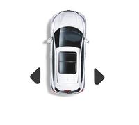 Side Window Sunshade Privacy Front Rear Windshield Window For Tesla For Model Y 2024 Shield Screen Sun Visor Camping Sun Shade Cover Car Window Sunshade(Triangle window)