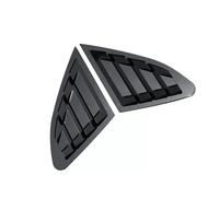 Side Window Sunshades Fit For Chevrolet Malibu 2016-2023 Car Rear Louver Window Side Shutter Cover Trim Sticker Vent Scoop Rear Side Window Louvers(Gloss Black)