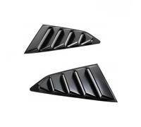 Side Window Sunshades Fit For Chevy Fit For Camaro 2016-2023 Black Finish Rear Window Quarter Louver Covers Spoiler Diffuser