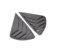 Side Window Sunshades Fit For Geely Fit For Tugella Fit For Xingyue FY11 2019-2024 Rear Quarter Window Trim Cover Stick-On ABS Rear Side Window Louvers(Carbon Look)