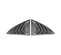 Side Window Sunshades Fit For Tesla Model 3 2017-2023 Fit For Model Y 2020-2023 Rear Window Shutter Cover Spoiler Pair Rear Shutter(Carbon Look)