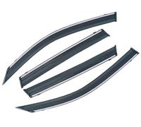 Side Window Sunshades For BMW X3 2018 2019 2020 Auto Side Window Wind Deflectors Visors Black Rain Guard Door Visor