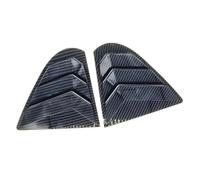 Side Window Sunshades For M&ITSUBISHI Lancer EX X EVO 2008-2018 Car Side Rear Triangular Window Spoiler Shutter Cover Window Glass Car Decoration Accessories LOCKMEIHUA(Carbon Fiber Look)