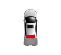 Side Window Sunshades For Nissan For Elgrand E51 2002-2010 Magnetic Car Sunshade Shield Front Windshield Curtain Rear Side Window Sun Shade Visor Mesh Visor(RearWindshield)