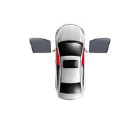 Side Window Sunshades For Nissan For Elgrand E51 2002-2010 Magnetic Car Sunshade Shield Front Windshield Curtain Rear Side Window Sun Shade Visor Mesh Visor(2PCS Front)