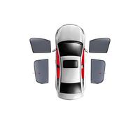 Side Window Sunshades For Nissan For Elgrand E51 Magnetic Car Sunshade Shield Front Windshield Curtain Rear Side Window Sun Shade Visor Mesh Visor(4PCS Front Rear)