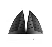 Side Window Sunshades For Tesla For Model 3/Y/3+/Y Juniper 2025 Body Parts Sun Protection And Sun Shading Personalized Modification Car Outer Triangular Window Blinds Cover LOCKMEIHUA(MY Matte black)