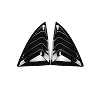 Side Window Sunshades For Tesla For Model Y 2019-2024 Automobile Outer Triangular Window Special Blinds Cover Sun Protection And Rain Cover Modified Upgraded Body LOCKMEIHUA(Glossy black)