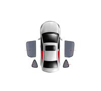 Side Window Sunshades For Volvo V60 For MK2 2018-2024 Magnetic Car Sunshade Front Windshield Curtain Cover Rear Side Window Mesh Sun Shade Visor Mesh Visor(4PCS Rear Trian)