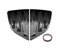 Side Window Vents Car Rear Side Window Louver Spoiler Panel Quarter Window Sun Shade Fit For Honda GK5 Jazz Hatchback 2014-2018 Car Rear Window Louvers