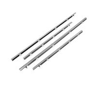 Side Window Vents Fit for Honda Spirior Accord Acura TSX 2009-2014 Car Outer Windows Rubber Weatherstrip Window Seal Car Rear Window Louvers