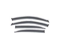 Side Window Visors 4pcs For Subaru For Legacy Sedan 2010 2011 2012 2013 2014 Deflector Window Visors Rain Guard Cover Vent Deflectors Door Visor