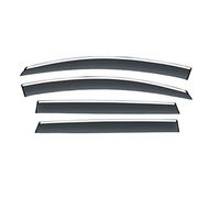 Side Window Visors For Jaguar XEL 2018 2019 2020 2021 2022 Window Visors Rain Guard Cover Deflector Awning Shield Vent Deflectors Door Visor