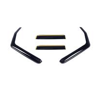 Side Window Visors For Jeep For Wrangler 4-door For JK 2007-2018 4Pcs Side Window Deflector Weather Shield Shelters Wind Rain Shade Visor Guard Vent Deflectors Door Visor