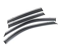 Side Window Visors For Nissan For Qashqai J10 2008 2009 2010 2011 2012 2013 Car Side Window Wind Sun Rain Visor Deflectors Shield Car Side Window Deflector