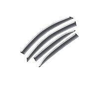 Side Window Visors For Skoda For Superb B8 3V III 2016 2017 2018 2019 2020 2021 2022 2023 Deflectors 4 Pcs Car Side Window Visors Windshield Wind Deflectors