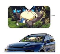 Side Windscreen 1PC T-Totoro S-Studios Ghi-bli Car Windshield Sunshade Cover Foldable Automotive Sun Shade Visor Window Uv Car Window Shades(Z8)