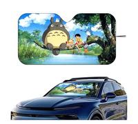 Side Windscreen 1PC T-Totoro S-Studios Ghi-bli Car Windshield Sunshade Cover Foldable Automotive Sun Shade Visor Window Uv Car Window Shades(Z10)