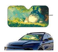 Side Windscreen 1PC T-Totoro S-Studios Ghi-bli Car Windshield Sunshade Cover Foldable Automotive Sun Shade Visor Window Uv Car Window Shades(Z15)