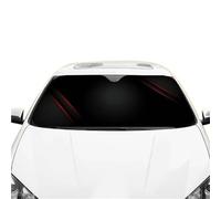 Side Windscreen Black And Red Cool Technology Sun Shade Panel For Car Cute Visor Cover Boho Accessories Blackout Blinds Rear Window(Z7)