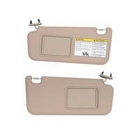 Side Windscreen Car Sun Visor FIT For Toyota RAV4 2006-2013 Beige Grey Left Right Side Driver Passenger Blackout Blinds Rear Window(Beige 1 Pair)
