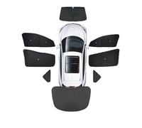 Side Windscreen Fit For Tesla Model Y Juniper 2025 Window Sun Shade Sunshade Anti-UV Full Privacy Protector Cover Blackout Blinds Rear Window(MS New full 6pcs)