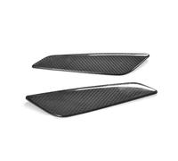 Side Wing Grille Vent Compatible With BMW 5 Series For G30 G31 G38 530i 540i Base 2017 2018 Carbon Fiber Side Air Vents Covers Car Side mudguard Fins