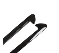 Side Wing Grille Vent Compatible With BMW X3 G01 X4 G02 2018 2019 2020 2021 2022 2023 Car Body Side Grille Air Vent Trim Cover Gill Mudguard Modified(Black)