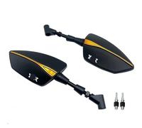 Side Wing Mirror 10Mm Motorcycle Mirrors For Ybr125 Ybr 125 2010-2015 2016 2017 2018 2019 Screw Thread Left Right Rear Rearview Mirrors