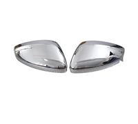 Side Wing Mirror Cap Fits for Peugeot 208 2012-2019 Rearview Mirror Cover Housing Replacement Chrome Right Left Door Side Wing Mirror Cap Car Accessories(1 Pair)(1 Pair)