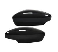 Side Wing Mirror Cap Fits for Skoda For Fabia III NJ 2015-2019 Gloss Black Wing Door Mirror Cover Caps Casing L+R 6V0857537