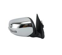 Side Wing Mirror Compatible For Mitsubishi Triton L200 MQ 2015-2018 Rearview Mirror Assembly Glass Chrome Cover With Lamp 7Pins Accessories(1)