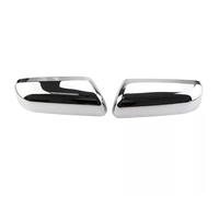 Side Wing Mirror Cover Cap For F 150 2009 2010 2011 2012 2013 2014 2 Door 4 Door Side View 2pcs Chrome Half Mirror Covers Door Wing Mirror Cover