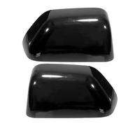 Side Wing Mirror Cover Cap For F250 For F350 For F450 For F550 2017 2018 2019 2020 2021 2022 2023 Upper Half Gloss Black Mirror Housing Car Parts Door Wing Mirror Cover