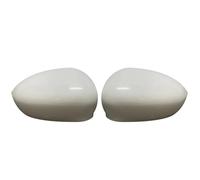 Side Wing Mirror Cover Cap For Fiat 500 For 500C For GRANDE For PUNTO 595 For ABARTH 695 2007-2023 2PCS Car Side Rearview Wing Mirror Cover Door Wing Mirror Cover(White-Relace)