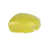 Side Wing Mirror Cover Cap For Fit 2014-2020 Rearview Mirror Cover Cap Shell Lid Housing With Signal Type(Yellow Left)